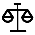 legal reasons icon
